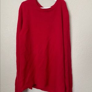 Red Cashmere Sweater